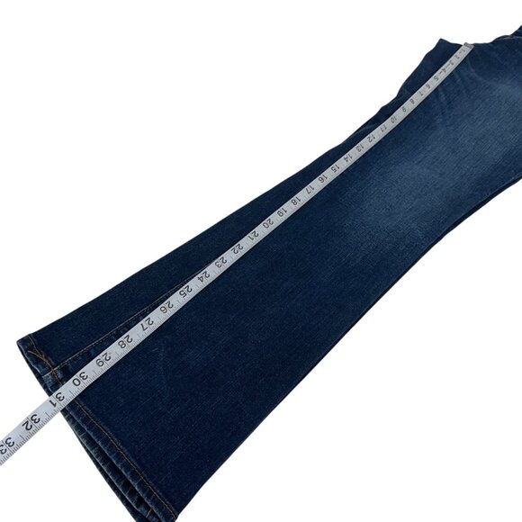 Ann Taylor LOFT Womens Curvy Bootcut Jeans Size 4/27 Blue Medium Wash Denim - Picture 7 of 12